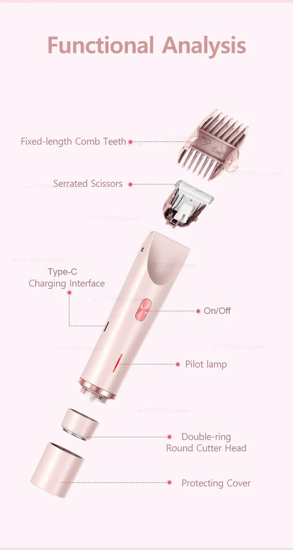 2-in-1 Women's Electric Shaver & Epilator