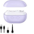 Electric Nail Clipper Electric Nail Trimmer Polisher Portable Fingernail Cutter with Light File Nail Clip Storage Rechargeable